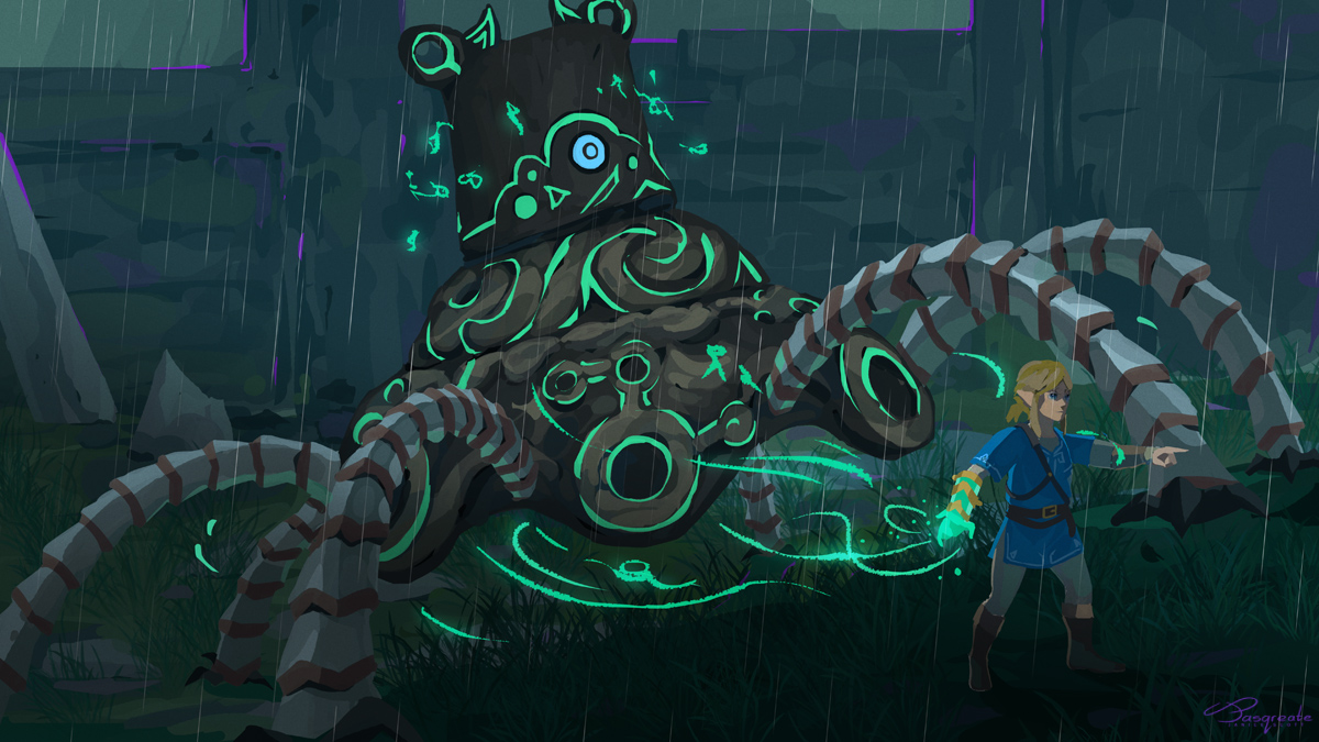 Jasqreate's tweet photo. Some fun #botw2 concept paintings ✍️ https://t.co/js2ZqGzc3K