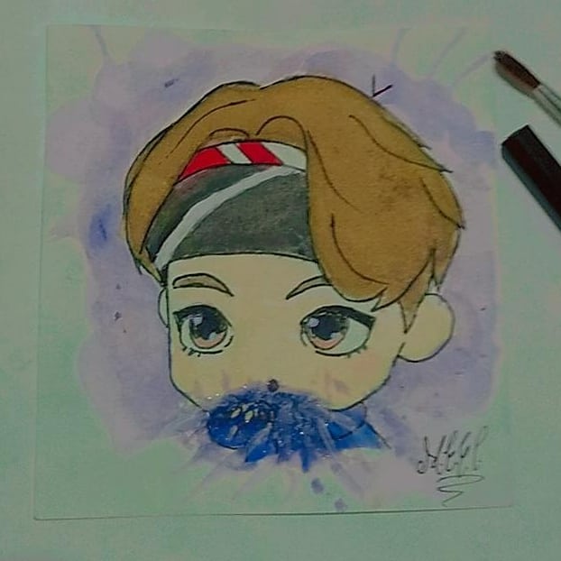 ArtMeec's tweet photo. KIM TAEYUNG 
#btsfesta #btsfesta2021 #kpopfanart  #btsfanart #army #kpop #aguarela #desenhoamão #tinytan #arte #desenhos #BTSxEntel #v #armyday #armyday2021 #BTS https://t.co/0MTYnk3OCc