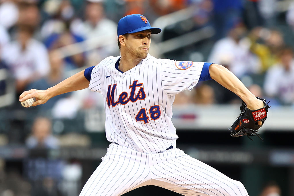 ESPNInsights's tweet photo. Jacob deGrom reached 100 K in 61 2/3 IP this season, the fewest IP by a starter to reach 100 K in a single season since the mound moved to its current distance in 1893. https://t.co/TRFgpT8HuS