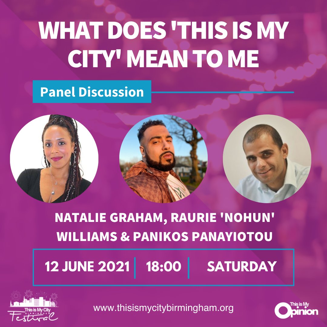 BrumHour's tweet photo. Today: Day One of @thisismycityuk Festival

Featuring debates hosted by Birmingham Commonwealth Association throughout the day

See the schedule here:
https://t.co/vs3YTW9Xns
#timcbham #Birmingham https://t.co/YuAYEOaL6r