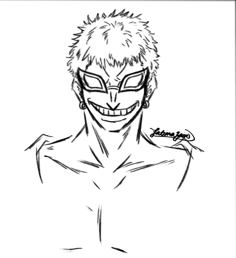 Does anyone else ever just casually wake up and say, “Ahh yes, today I will draw a psychopath 😌” Just me?

(He’s not finished btw) 

#donquixotedoflamingo #onepiece #anime #art #flamingo #joker #doffy #mingo #onepieceart #onepiecefanart #eiichirooda #animeart #donquixotepirates