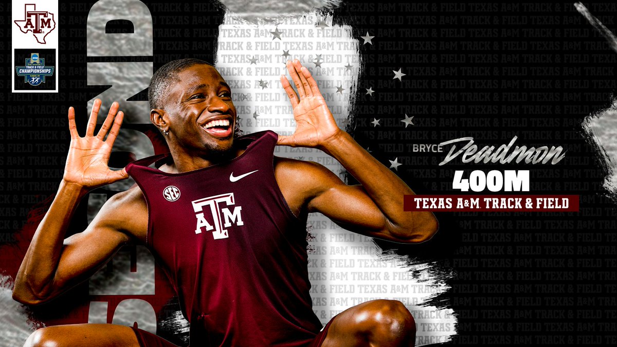 😎

<a href="/Brose_royce/">Bryce Deadmon</a> finishes runner-up in the 400m with a personal best time of 44.44. #GigEm