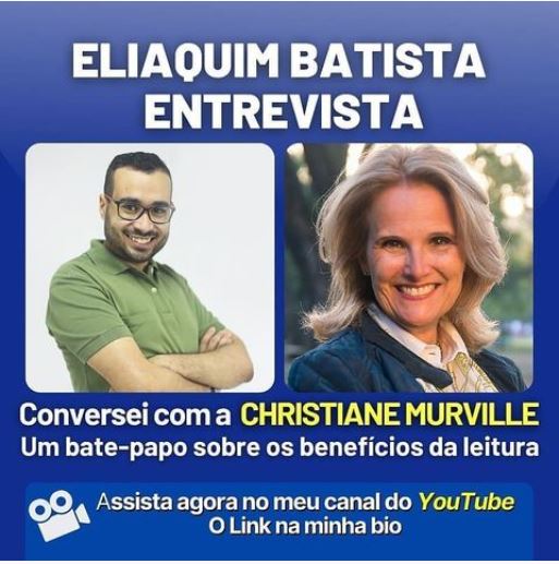 CMurville's tweet photo. Conversa super agradável e interessante com Eliaquim Batista do Blog Vida de Escritor, sobre livros, leitura, cultura, saúde e muito mais! Confira no link https://t.co/pEdK3OT0Aa https://t.co/PmEtkUoxaP