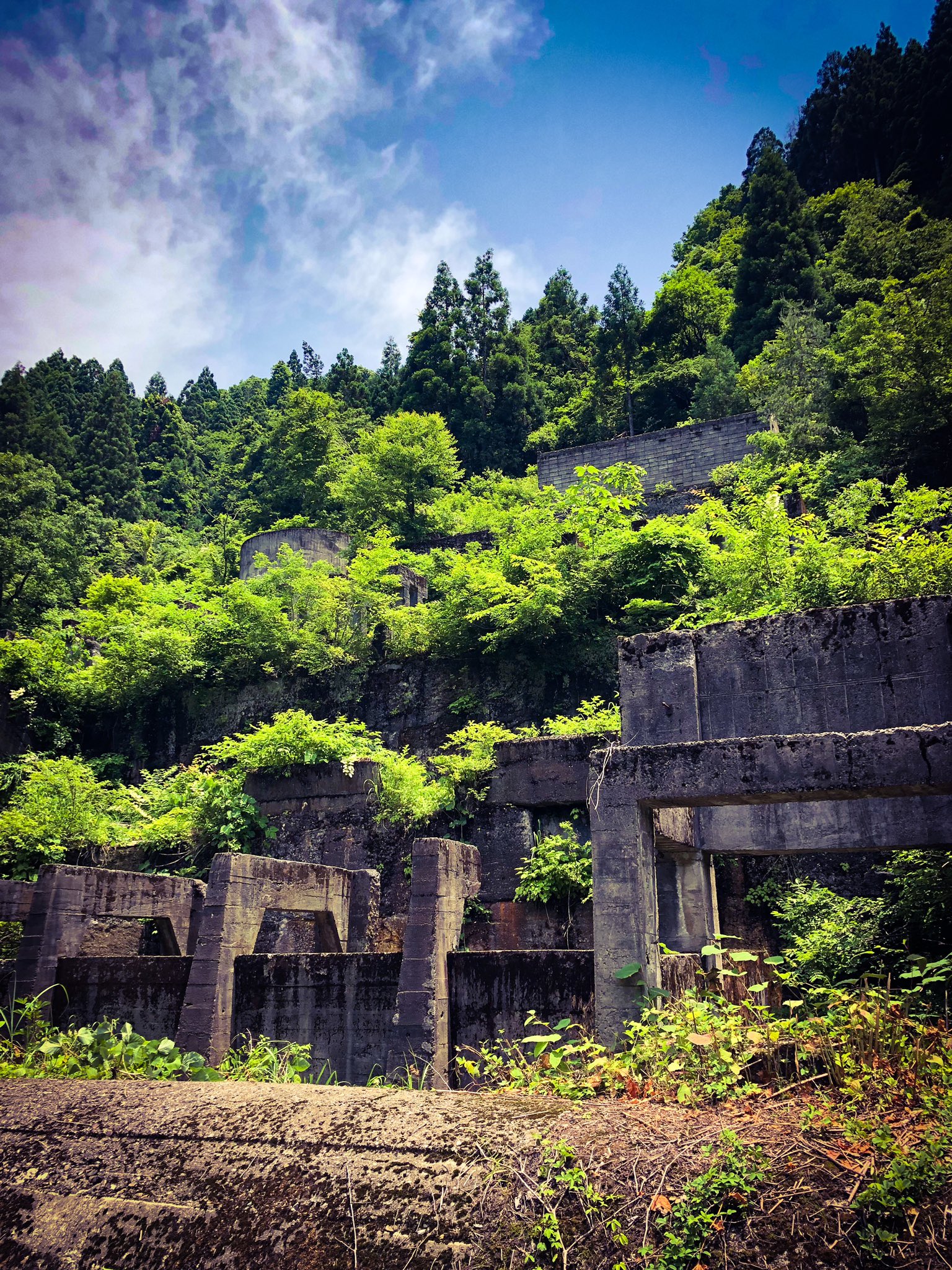 出前三昧 滋賀のラピュタ 土倉鉱山跡 廃墟 滋賀県 写真好きな人と繋がりたい T Co Idbg22kmpn Twitter