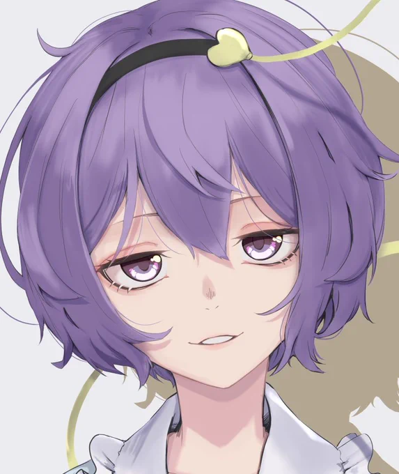 このさとり様の顔めちゃお気に入りだわさ...急な自画自賛 