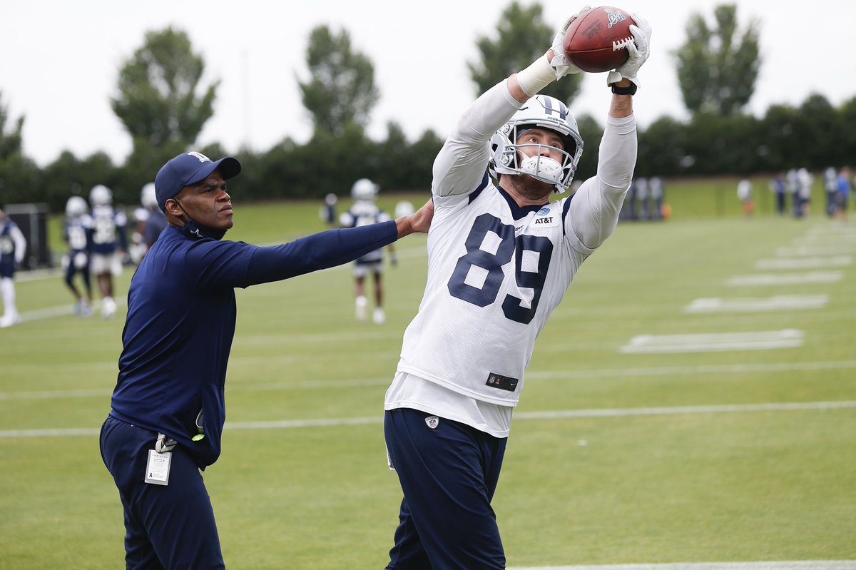Lundawells's tweet photo. Year #10 off-season officially over. Looking forward to training camp. I thank God for the opportunity that he has given me to work with these men, and help them fulfill there Destiny and Purpose, along with Representing the Dallas Cowboys Organization. #AllinGodsPlan🙏🏿 https://t.co/wws9aXD5uW