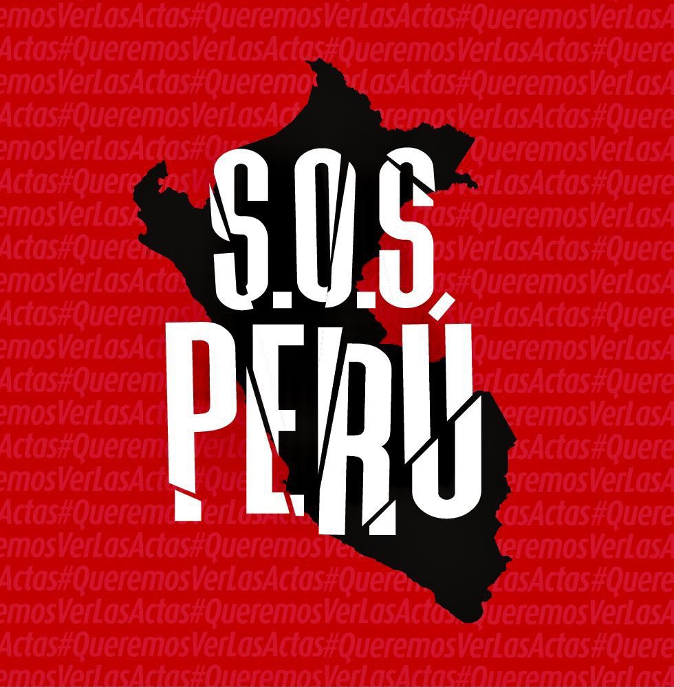 marianabs15's tweet photo. #queremosverlasactas #sosperu #pedimostransparencia @WSJ @TheEconomist @JNE_Peru https://t.co/kUKFiEmpIa