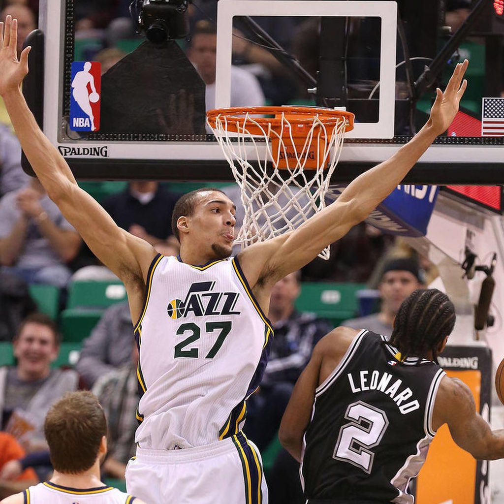 HayesJohnson25's tweet photo. How did Rudy Gobert win his 3rd DPOY? Its in his dna https://t.co/qmvZ28qg21