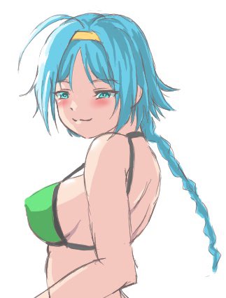 #アズレン版深夜の真剣お絵かき60分一本勝負
サディアイベ追加組の駆逐艦では一番すき 