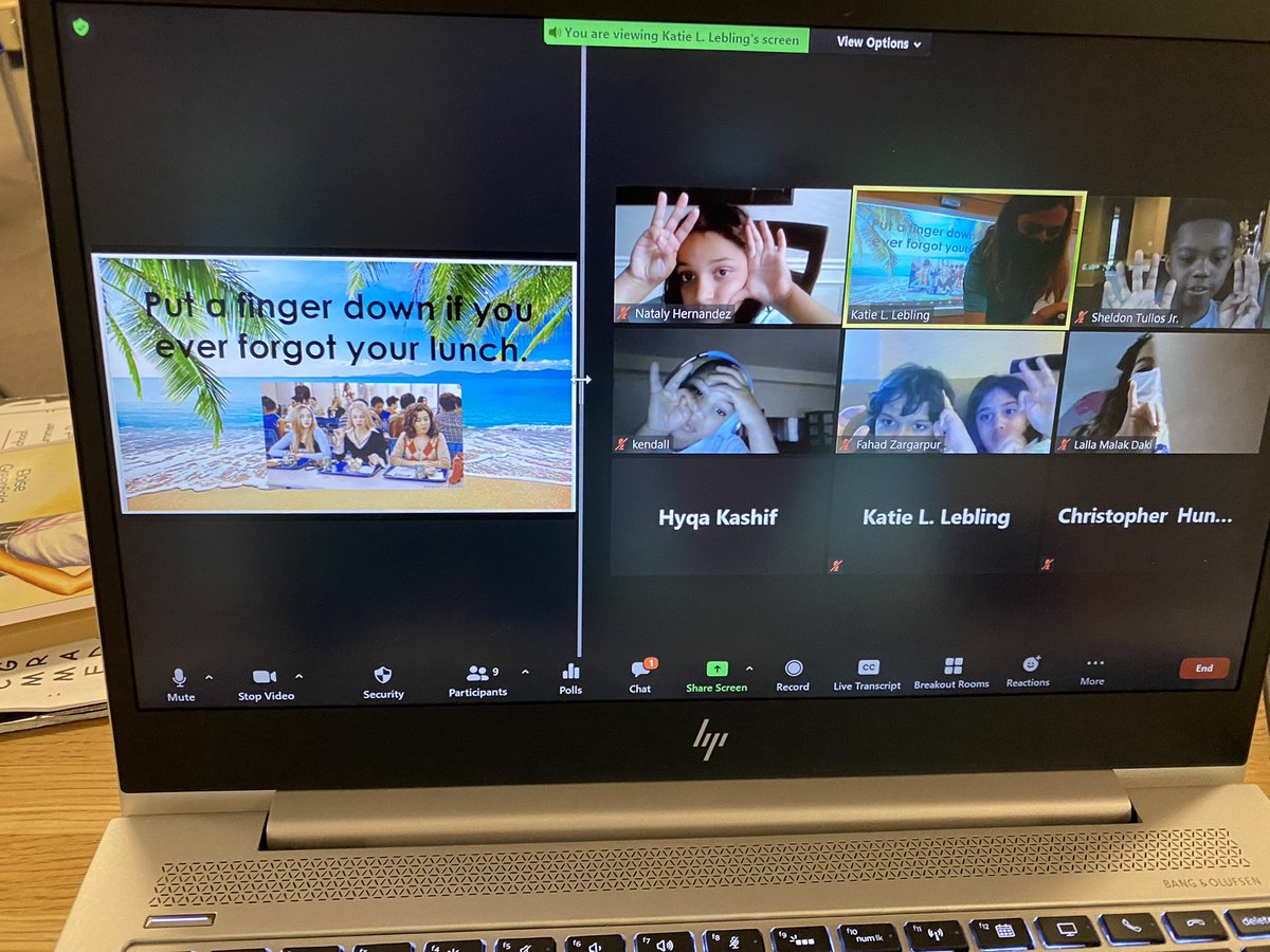 MsLebling's tweet photo. Celebrated the last day of school together with a video of all of our memories together, playing the Tik Tok Challenge of put a finger down, and sharing our favorite parts of third grade! So proud of these amazing students! #lebling322 @KyleRWilsonES https://t.co/jbKX5nARvg