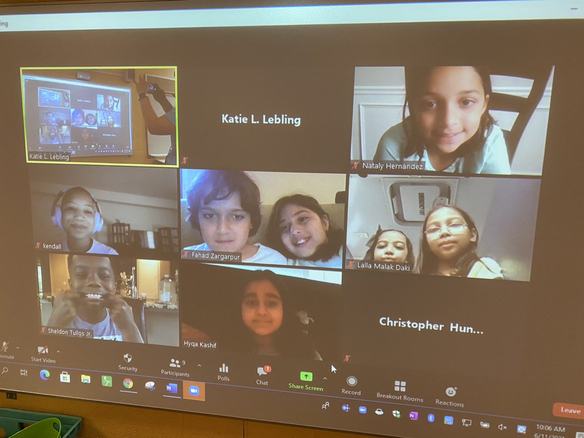 MsLebling's tweet photo. Celebrated the last day of school together with a video of all of our memories together, playing the Tik Tok Challenge of put a finger down, and sharing our favorite parts of third grade! So proud of these amazing students! #lebling322 @KyleRWilsonES https://t.co/jbKX5nARvg