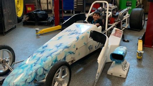 Scholars were fast and furious in Automotive Technology @ Career Quest Camp. Students mastered a few electrical circuit exercises, sat in a dragster, and learned about maintenance and customization. Ale G is ready to race away!!!