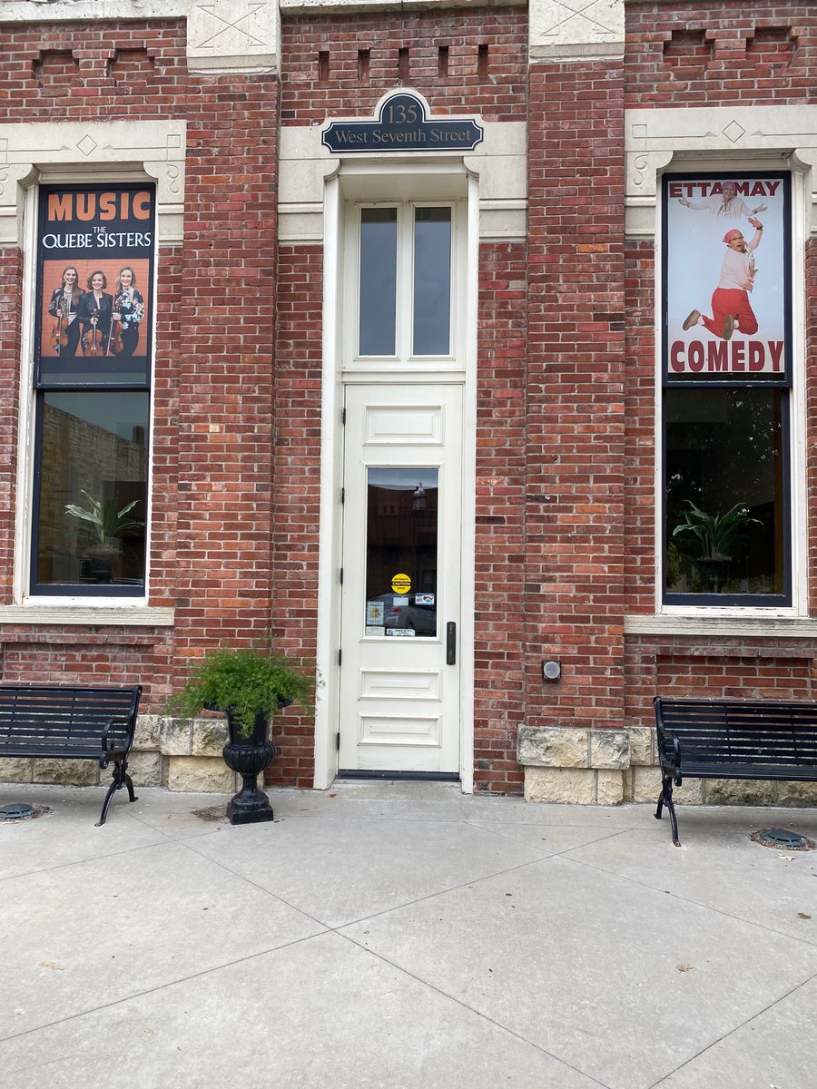 Dressing up the Opera House! 🪜A high five to our Directors for updating our perforated window decals today! We love how they allow you to see the printed graphic from the outside while still being able to see through the window from the inside and as a bonus they provide shade.