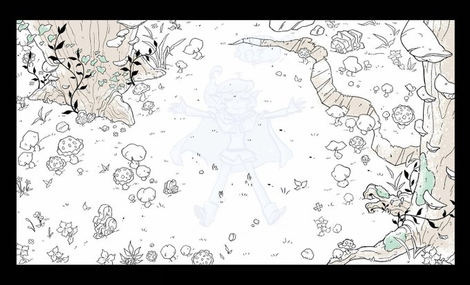 Harpy Gee Background Layout from the Animated Nick short created by @potatofarmgirl !

https://t.co/YNqOaOC5mx 