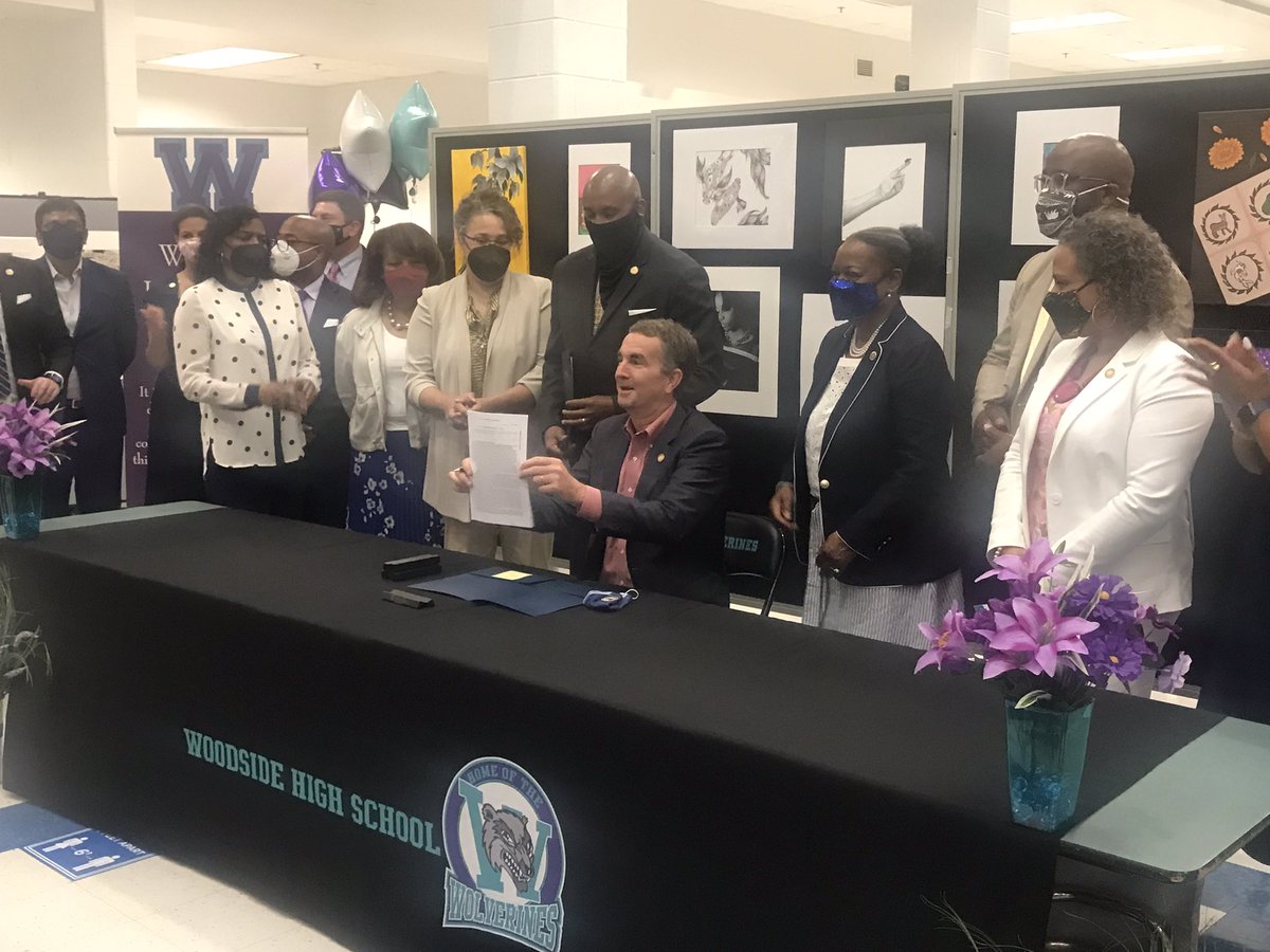 iii_rnc's tweet photo. Transformative Leadership! VA Leads by Action! Congrats 2 the Commonwealth, AAHEC &amp; especially the young brilliant minds who will Lead VA into the Future! Honored 2 be present as @GovernorVA signs historic Cultural Competency Education Bill to improve the K-20 Learning Continuum! https://t.co/rbGJwrQGaT