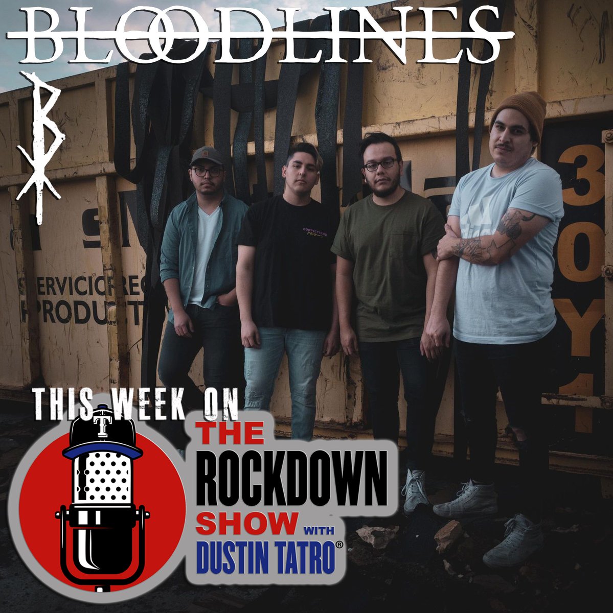 TheRockDownShow's tweet photo. #TheRockDownShow this week: for @BloodlinesTexas, the spark was a @fortodayband concert. Since, they signed to @facedownrecords  – the same as For Today! #ArtistSpotlight

Throwbacks: DeGarmo &amp; Key &amp; @thebandred
Listen: https://t.co/fFI3fD4If7
(Like @purerockq102 &amp; @CHRIRadio) https://t.co/C8JYXw7FZf
