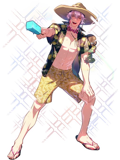 【PBW情報】
マギアスティーム
NPC「アレイスター・クローリー」の水着描かせていただきました!🏖️🍉
アクアフェスエンジョイ勢です💪

MagiaSteam-マギアスティーム-アトリエ作品 https://t.co/GA3EssNabX #マギスチ #PBW 