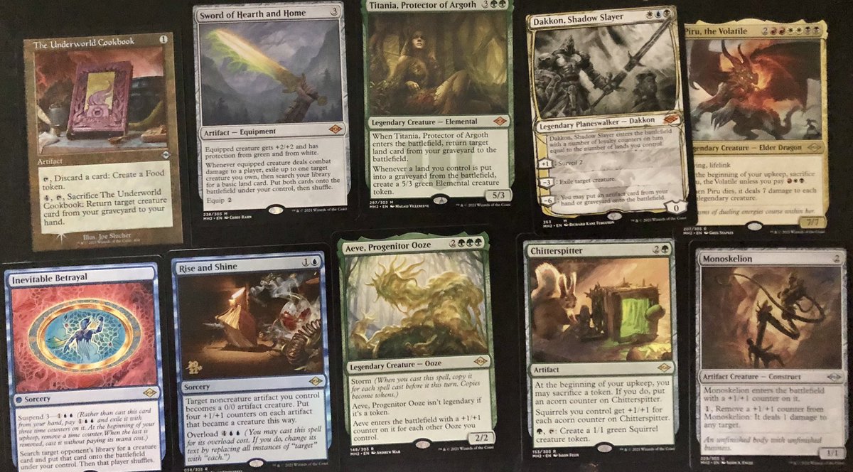 EDS_MTG's tweet photo. Aaand the pulls are HEAT! https://t.co/FT3kctDD5G