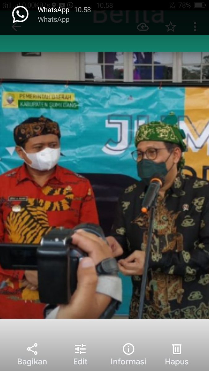 Perhatian Gus Menteri untuk kemajuan Desa diantaranya dengan terus fokus terhadap SDGS Desa dan Bumdesa serta Bumdesa Bersama. 
<a href="/halimiskandarnu/">ABDUL HALIM ISKANDAR</a> 
@yusradaridesa 
@kemendespdtt