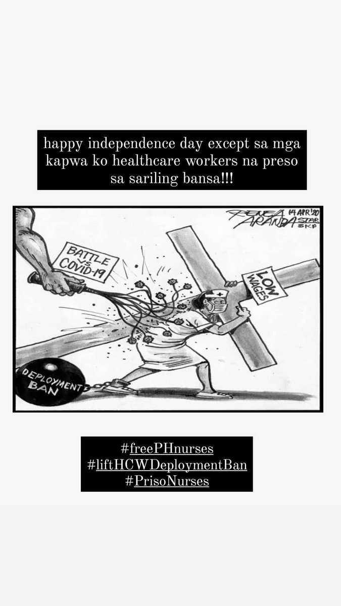 arrowsinmychest's tweet photo. HAPPY INDEPENDENCE DAY π΅π
#prisonurse
#liftHCWban
#setPHNursesFree https://t.co/3QQZimhtel