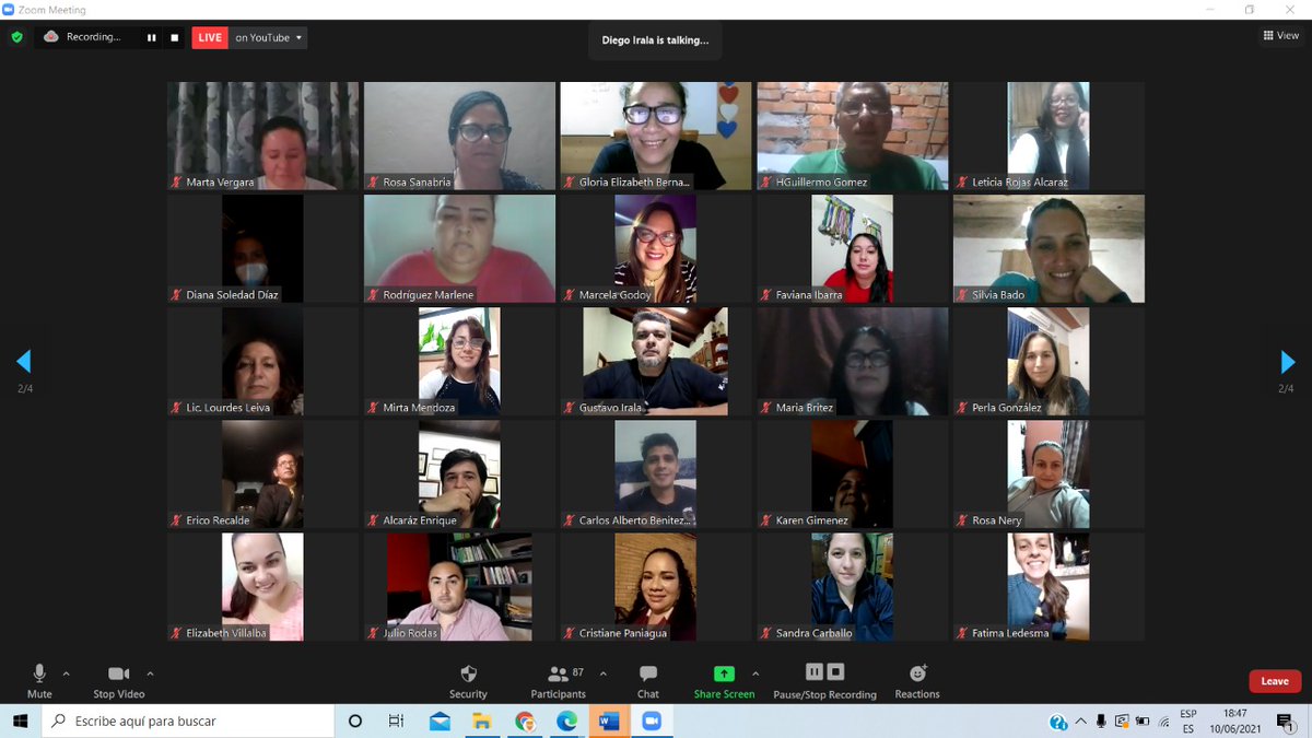 itslhcdparaguay's tweet photo. #Clase_7 del Curso Virtual de "#Habilidades_de_Gestión", a cargo de la Prof. Lic. #Olga_Ovelar y el Prof. Lic. #Erico_Recalde. Desarrollado los días jueves y el último martes de cada mes, de 17:00 a 19:00 hs.
Organizado por: @Sinafocal, con el apoyo del @itslhcdparaguay 👩💻📚👨💻🇵🇾 https://t.co/hnGIq7laaY