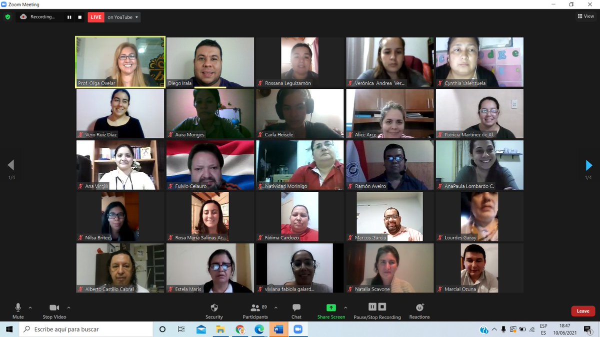 itslhcdparaguay's tweet photo. #Clase_7 del Curso Virtual de "#Habilidades_de_Gestión", a cargo de la Prof. Lic. #Olga_Ovelar y el Prof. Lic. #Erico_Recalde. Desarrollado los días jueves y el último martes de cada mes, de 17:00 a 19:00 hs.
Organizado por: @Sinafocal, con el apoyo del @itslhcdparaguay 👩💻📚👨💻🇵🇾 https://t.co/hnGIq7laaY