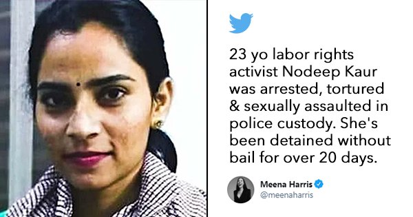 Manniepreet's tweet photo. The BJP's increasingly authoritarian bent is blatantly on display in how it has reacted to the largely peaceful farmer protests.
#ModiChokingFarmersVoice
 The World is Watching https://t.co/zYSDnZce7l