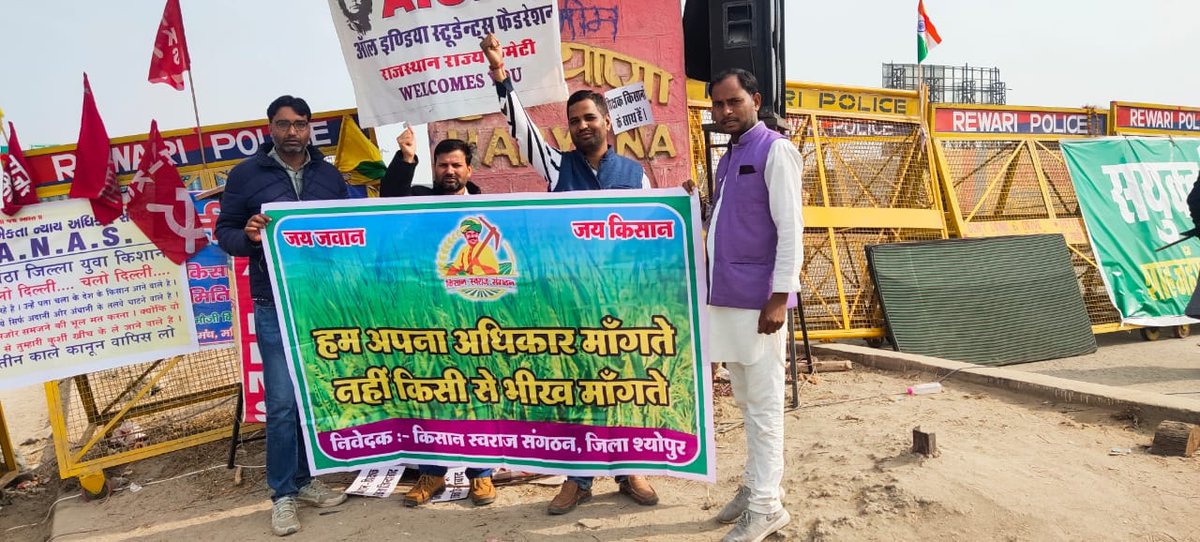 Manniepreet's tweet photo. Human rights are universal ... The right to peaceful protest is a fundamental human right.
#ModiChokingFarmersVoice
 The World is Watching https://t.co/rRcitS09xC