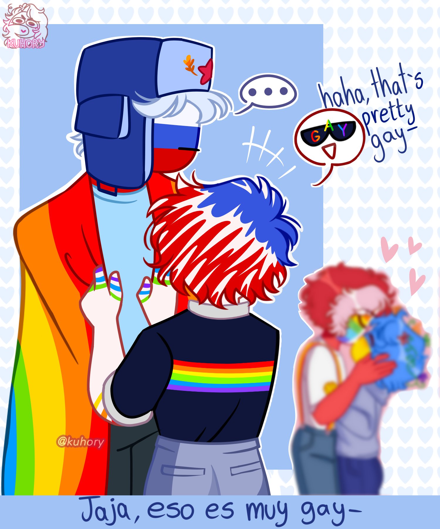 Countryhumans] RUSSIA IS GAY