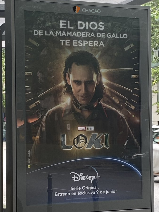 HorangelDavid's tweet photo. Publicidad de Disney+ en Chacao https://t.co/g8RNtqzKUs