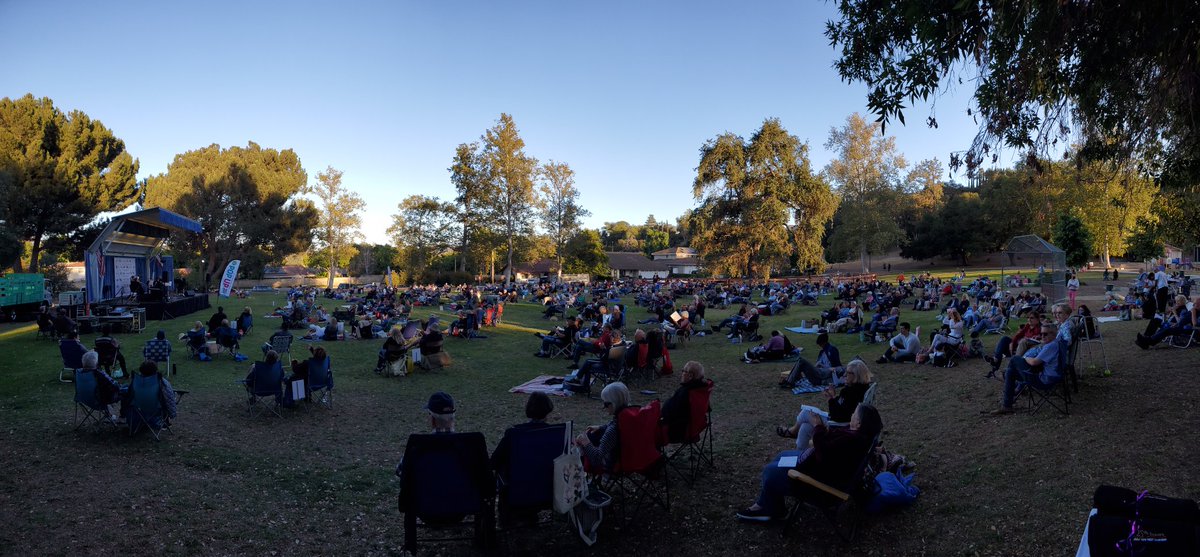 Jonathan S Serret (@jonathanserret) on Twitter photo Great turnout for tonight's start to the <a href="/CityofTO/">City of Thousand Oaks</a> third-annual #PopUpArtsAndMusicFestival
Members of <a href="/NewWestSymphony/">New West Symphony</a> performing a free socially-distant concert for the community, with an intro by Mayor @CBill_delaPena
Thanks to <a href="/bapactoaks/">Bank of America Performing Arts Center</a>, <a href="/ConejoRPD/">Conejo Recreation & Park District</a>, & <a href="/TOArts_/">TOArts</a> Great turnout for tonight's start to the <a href="/CityofTO/">City of Thousand Oaks</a> third-annual #PopUpArtsAndMusicFestival
Members of <a href="/NewWestSymphony/">New West Symphony</a> performing a free socially-distant concert for the community, with an intro by Mayor @CBill_delaPena
Thanks to <a href="/bapactoaks/">Bank of America Performing Arts Center</a>, <a href="/ConejoRPD/">Conejo Recreation & Park District</a>, & <a href="/TOArts_/">TOArts</a>