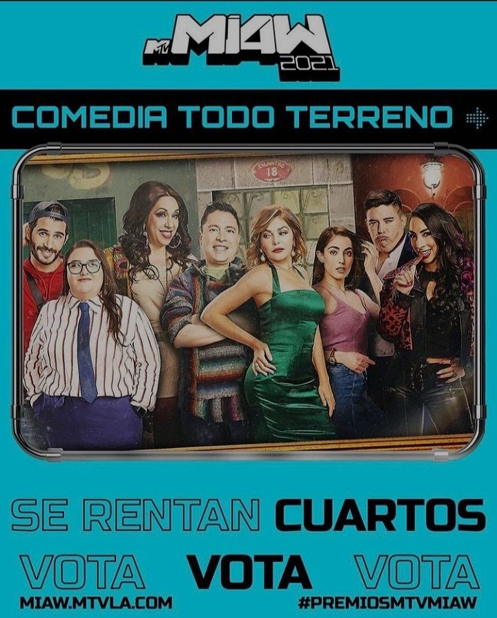 EquipoArmandez's tweet photo. 🚨⚠️ Veamos que tan fan eres de @armandohoficial  en sus proyectos televisivos la serie #SeRentanCuartos  está nominado en los premios @mtvmiaw  
Saca tu lado #armandista y votemos !!! 
#MTVMIAW2021 https://t.co/SrhyzDuUKm