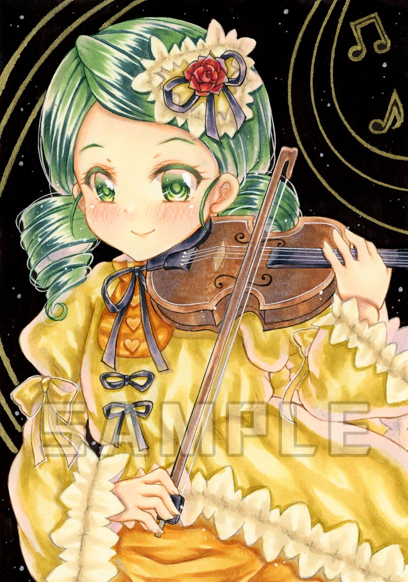 5人目は金糸雀 あと3人 ローゼンメイデン ねこ魚のイラスト