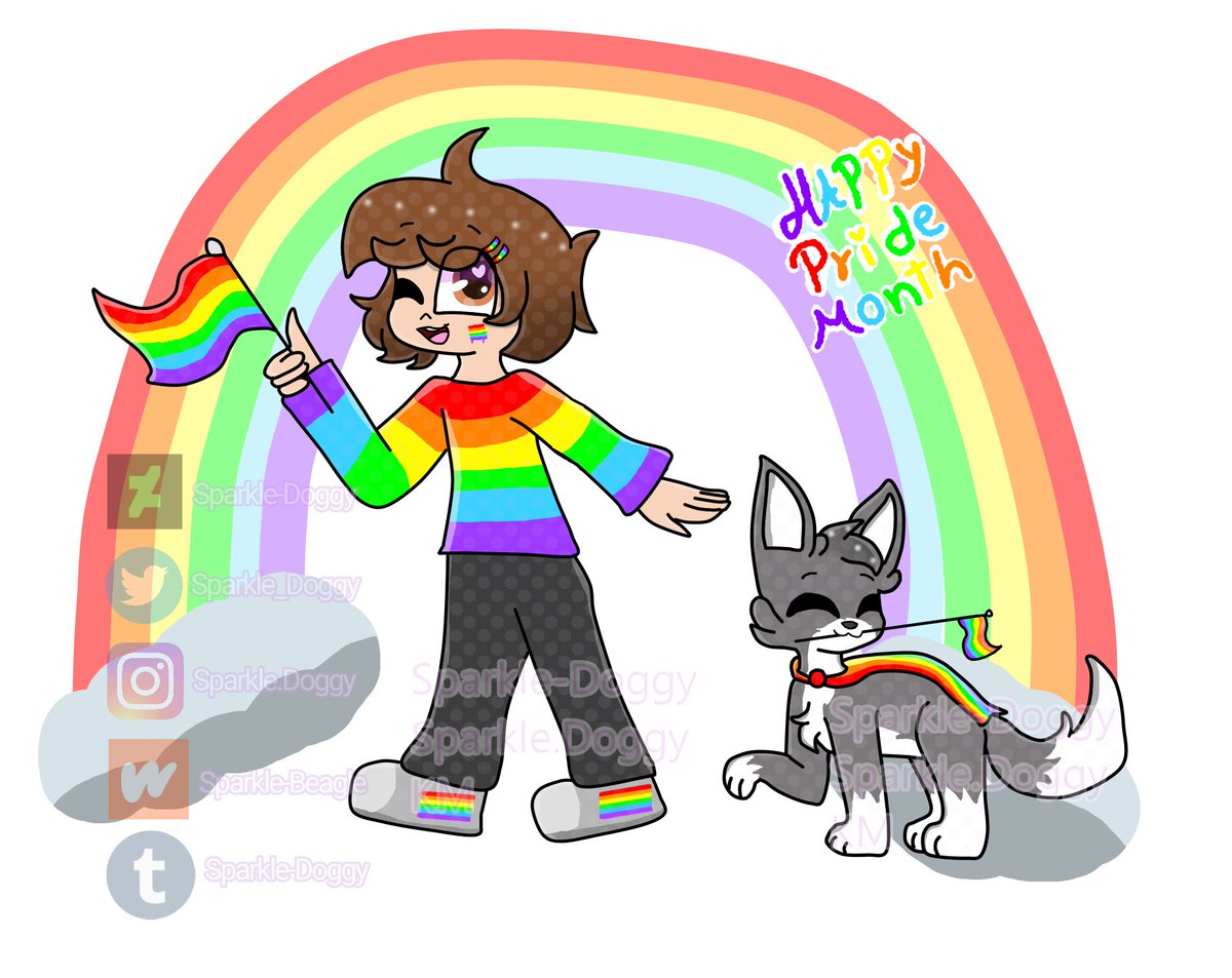 Sparkle_Doggy's tweet photo. Happy Pride Month Everyone!! 🏳️‍🌈
@Crafted ^^
#CraftedRL #AlexCrafted #PrideMonth #LGBTQ https://t.co/LMXnCanWiC