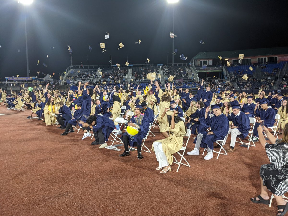 Beautiful graduation tonight!!!