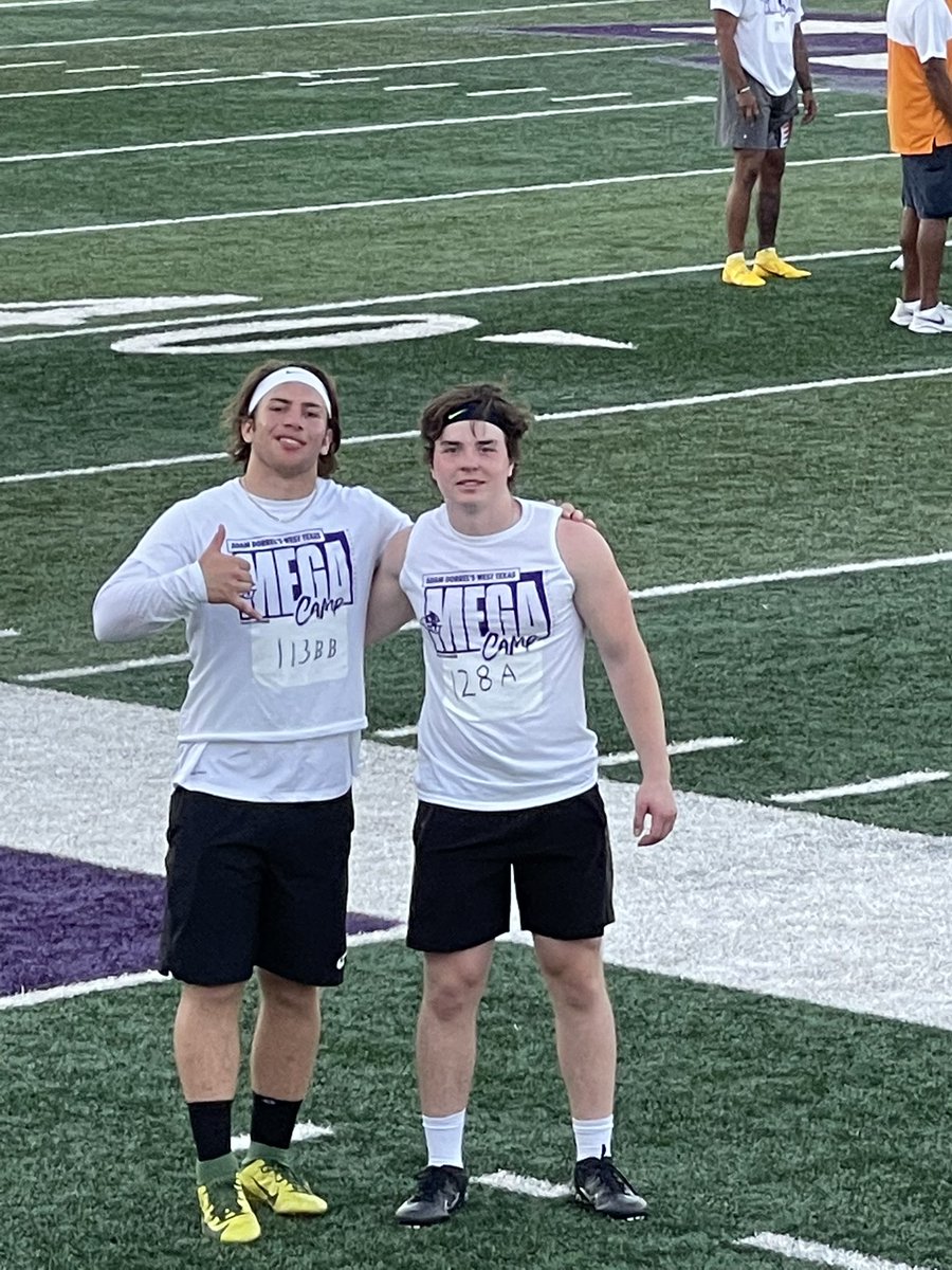 SebastianOFarr5's tweet photo. Had a great time in Abilene at ACU! The football and coaches were all amazing. Really learned a lot and can’t wait for what’s next! @ACUFootball https://t.co/Q5t745hjuP