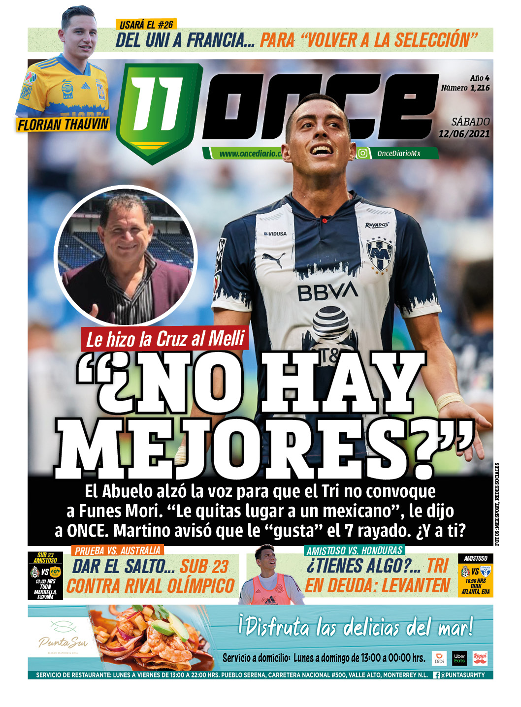 La Tapa ONCE 1216: "¿NO HAY MEJORES?" 