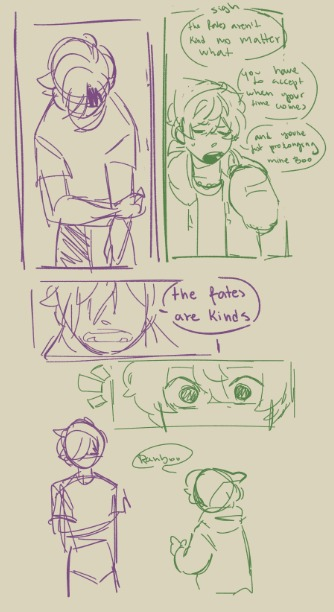HERE IS THE COMIC DRAFT THAT I DID TO MAKE @xMaruu11 CRY B), i'm sorry for the bad handwriting
#ranboofanart #tubbofanart (1/2)