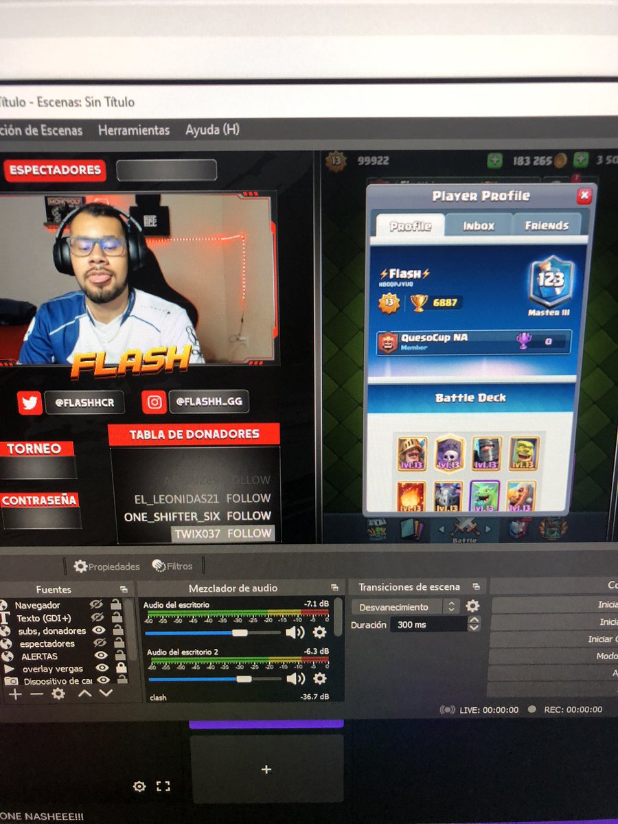 Ya estamos en directo perritos!! Hoy si sale ese top 1 pa? Caigan ya de ya que vamos a topear de chill con música top RT y te saludo!🔥❤️

twitch.tv/flashh_gg