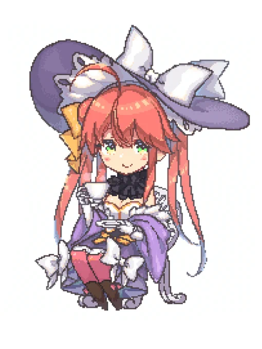 習作:ドット絵サフラン
#フラワーナイトガール #花騎士
#ドット絵 #pixelart
if you like, I'd appreciate a follow☕️
フォローしてくださったら嬉しいですԅ₍ ᐢ. ̫ .ᐢԅ) 