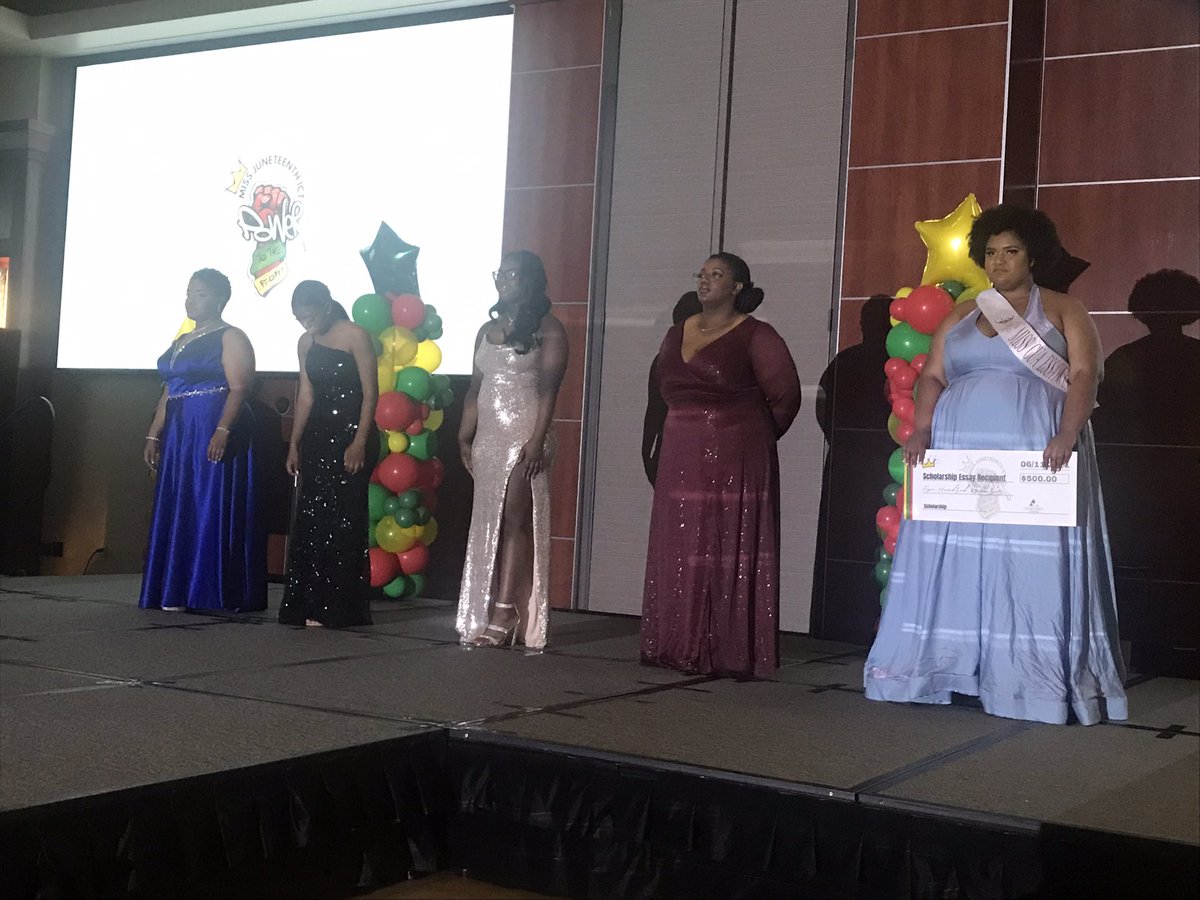 KWCHFelicia's tweet photo. Congratulations to Jayden Earl, the new Miss Juneteenth ICT! Glad I had the opportunity to judge these amazing young ladies. 

#missjuneteenth
#pageantfun https://t.co/Z91w8vY56A