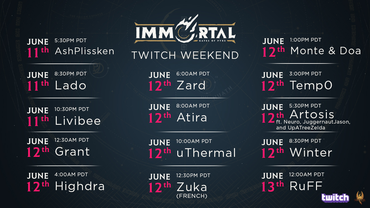 Time for <a href="/LadoBlanco/">Chris 'Lado' Whiteside</a> to take over Twitch Weekend and give away some pre-alpha keys!