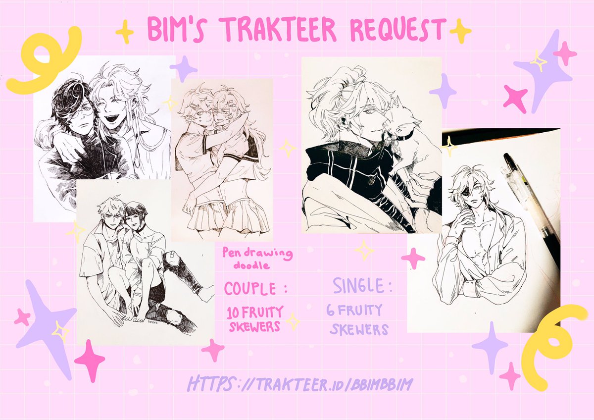 Bimbbab's tweet photo. Opening trakteer req for Kazuha funds! Had to repost since twt h4tes link and it considered as a spam 🥲🥲 
Trakteer..id./bbimbbim.

RTs are appreciated !
#commission #trakteer https://t.co/wr8jIKZtBr