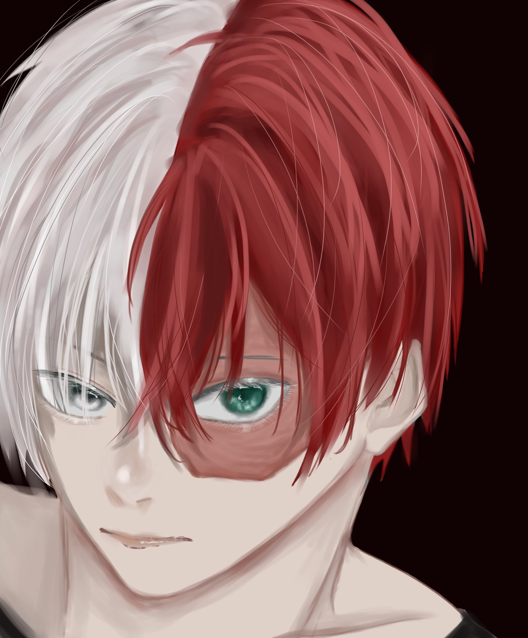 エル Elu 初めての厚塗り めちゃ難しい イラスト 轟焦凍 T Co V5mkpoa8kn Twitter