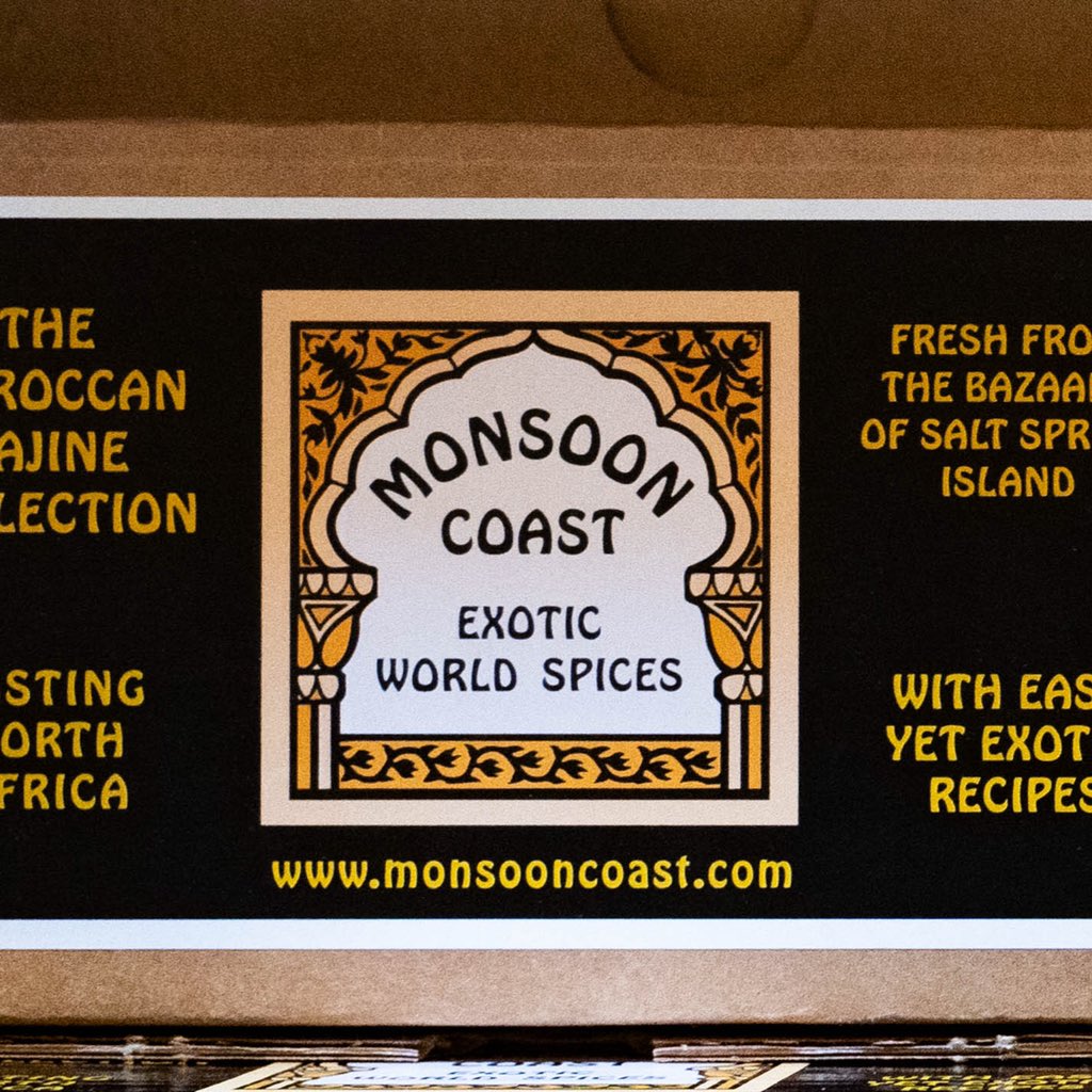 Exotic World Spices
South China Seas carries three gift boxes of exotic spices (African spices, butter chicken spices, and moroccan spices). Each box contains three jars and recipes inside!

#southchinaseas1
#lifeistooshortforboringfood 
#spices
#giftsforcooks