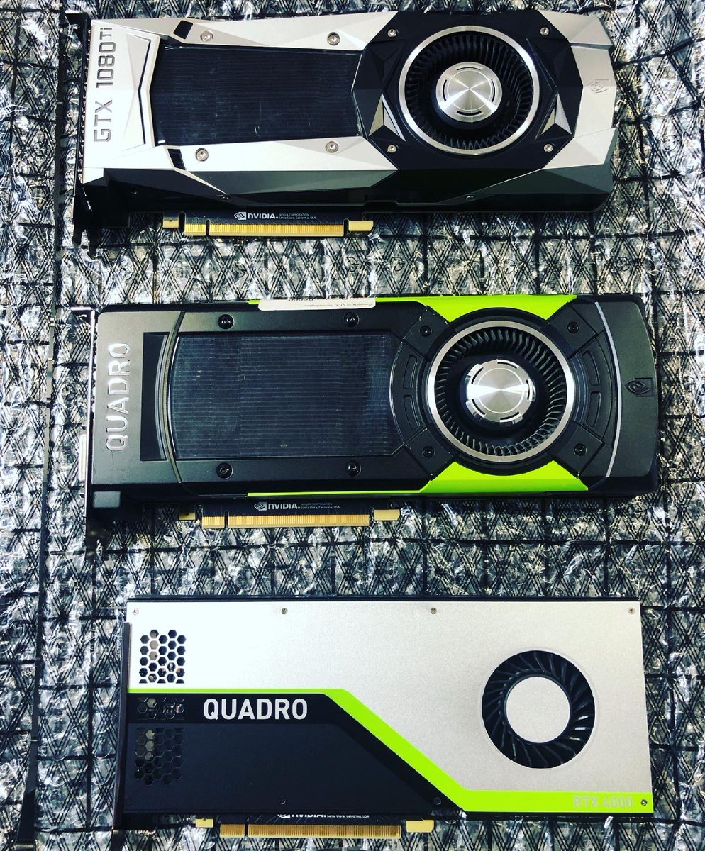 vfxtechnologies's tweet image. Half way into 2021 &amp;amp; GPUs are still in high demand!  Clients want them all &amp;amp; we’ll be building more workstations with them so stay tuned...
#rtx3070 #rtx3080 #rtx3090
#a5000 #a6000 #rtx4000 #rtx6000 #gpu 
#workstations #i7 #i9 #amd #multigpu #vfxtech
#vfxtechnologies 
@vfxtech