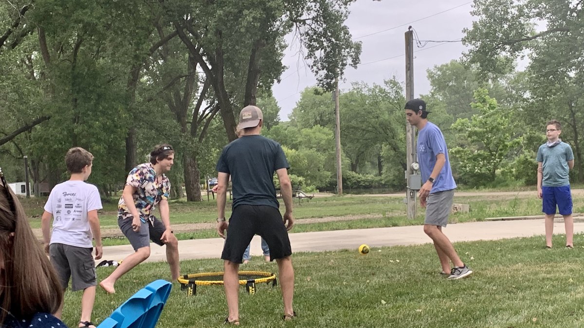 CampRivercrest's tweet photo. What started off as a gloomy day, turned into a beautiful evening!! We couldn’t have asked for a more beautiful evening to finish Summer Staff 2021 training and we ARE STOKED for campers to come THIS. SUNDAY 🙌🏽🙌🏽 #stoked #bringemon #letsgo #summerstaff2021 https://t.co/BGnEw7amda