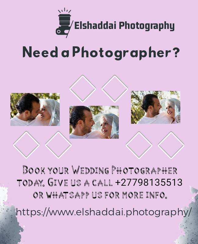 VinroseD's tweet photo. In need of a wedding photographer? Give us a call today or whatsapp for more info. https://t.co/z64KnUFEsp