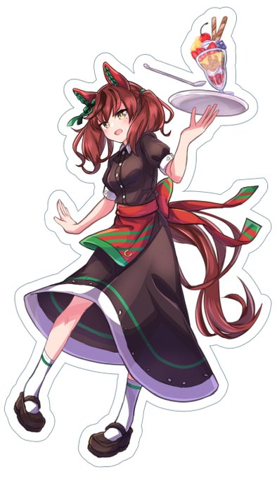 これはコラボカフェで販売されたネイチャのアクリルスタンド。(強めの幻覚)(あふれだす存在しない記憶) 