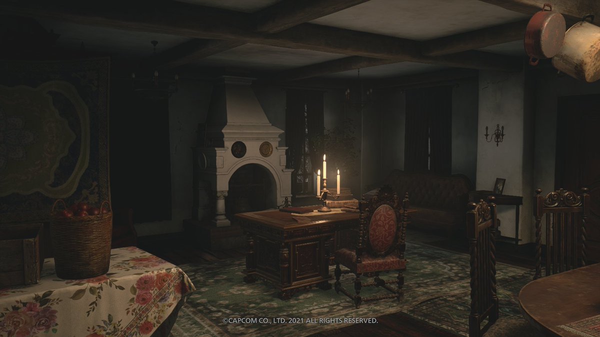 Sami_Attano's tweet photo. Game: #ResidentEvilVillage
Developer: #Capcom
You know your house is scary when even the fireplace is shocked 😲
😂😂😂
#SorryWhatDemon #AndYouLostMe #Laaaaaa
#VirtualPhotography https://t.co/S8kv3SscDh